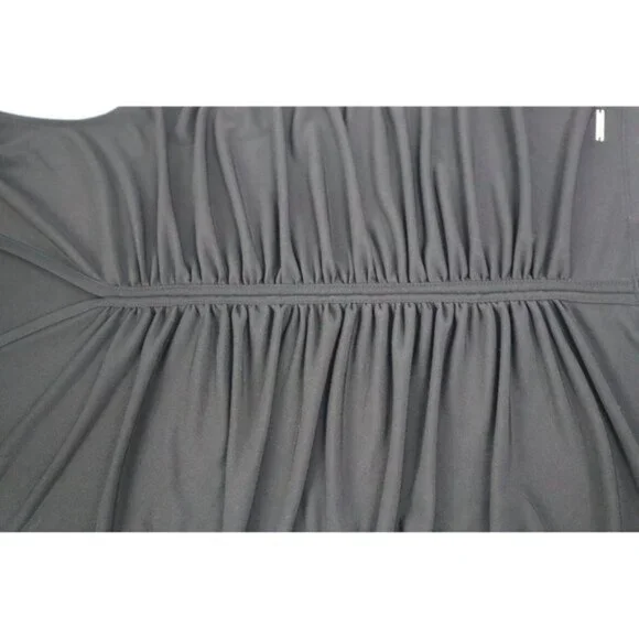 Nine West Women's Black Sleeveless Saleha Rached‎ V-Neck Top Size Medium - Picture 5 of 13